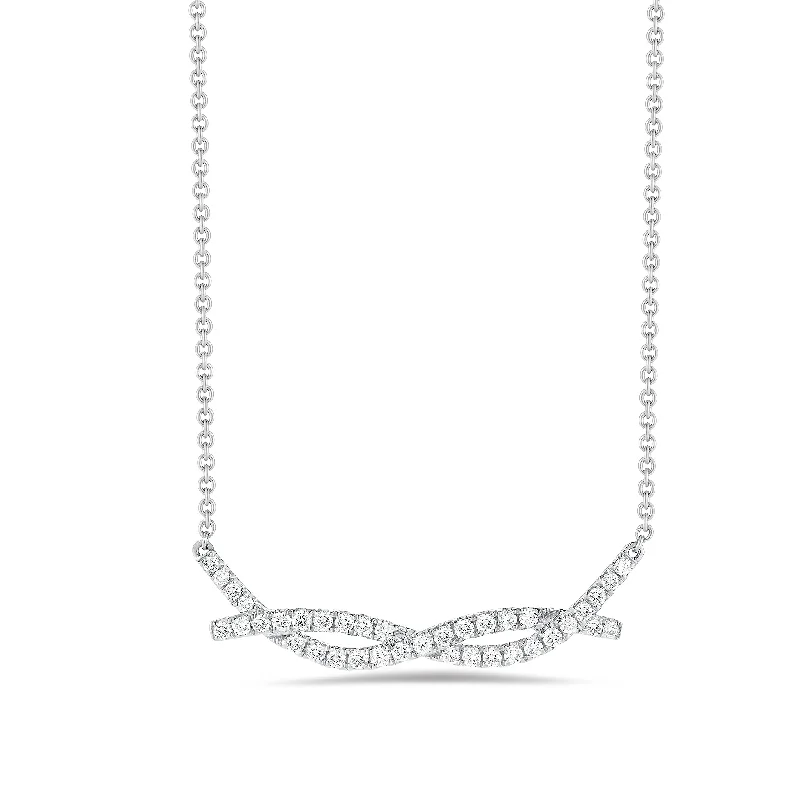 Diamond Twist Necklace