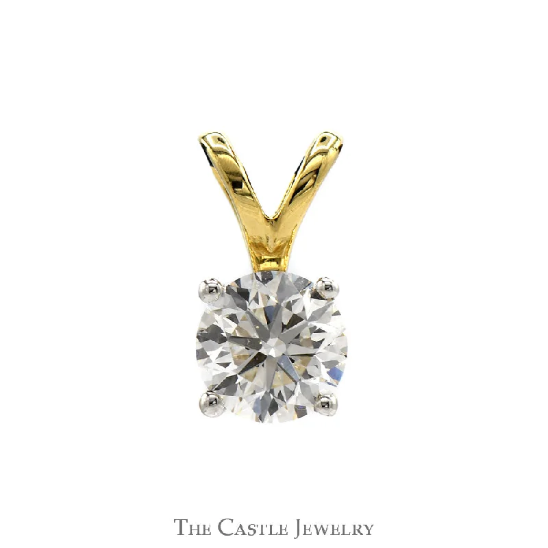 men’s leather and silver bracelet 1ct Lab Grown Diamond Solitaire Pendant in 14k Yellow Gold 4 Prong Mounting men’s leather and silver bracelet 1ct Lab Grown Diamond Solitaire Pendant in 14k Yellow Gold 4 Prong Mounting