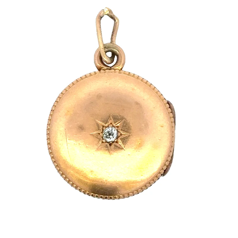 unique gemstone necklace handmade Antique Locket