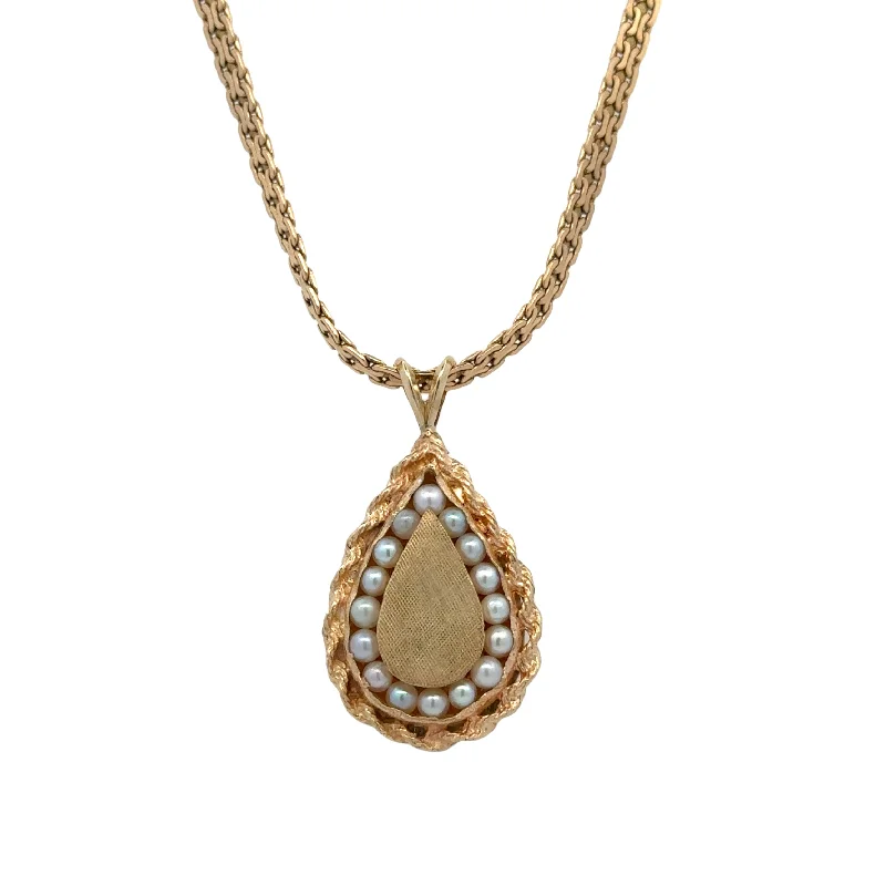 oval cut engagement ring platinum Antique Pearl Pendant