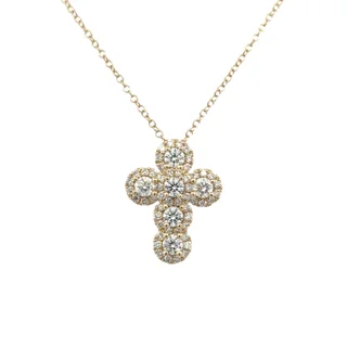 Diamond Cross Necklace