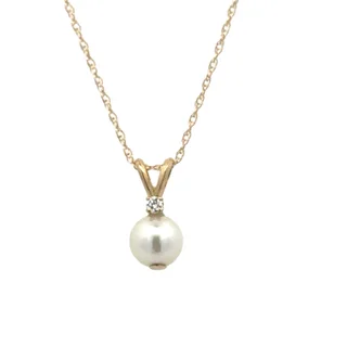 braided wedding ring men Pearl and Diamond Necklace