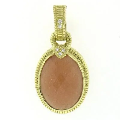 unique square diamond ring Pendant/Colored Stone
