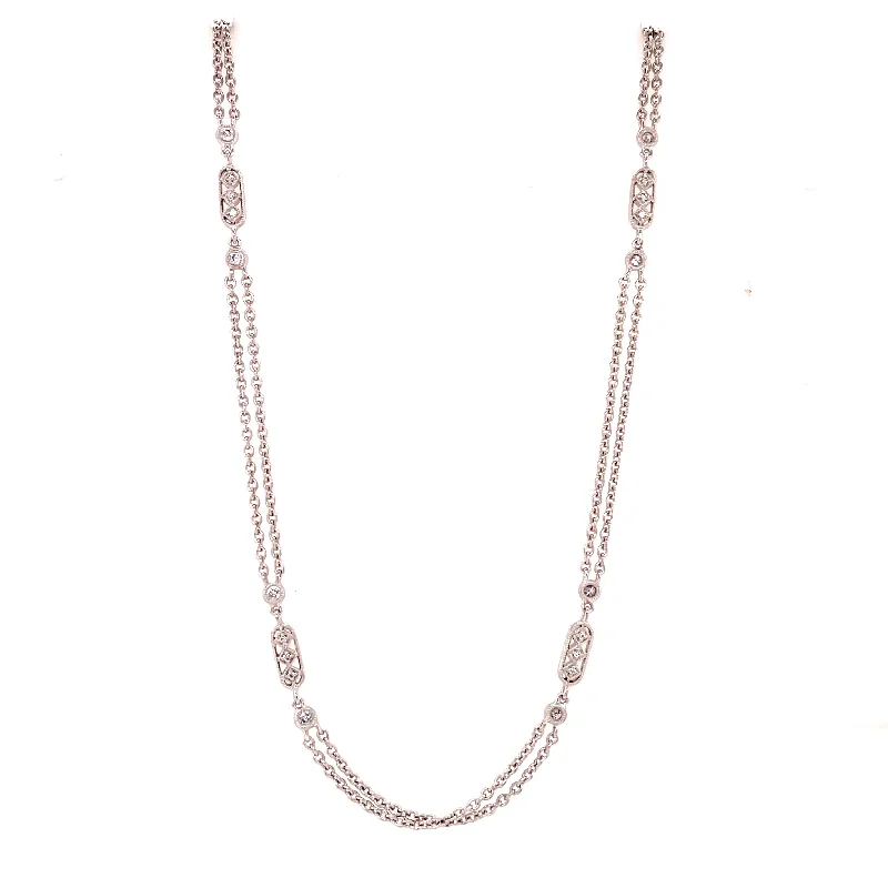 dainty chain bracelet layered Pendant/Heritage