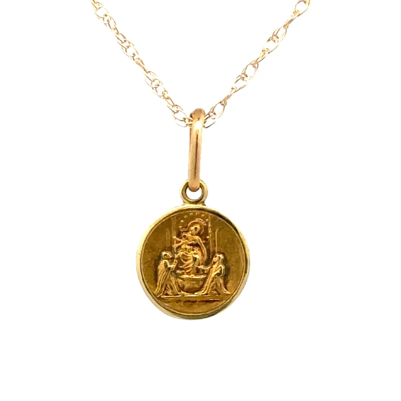classic cubic zirconia pendant Pendant/Religiou