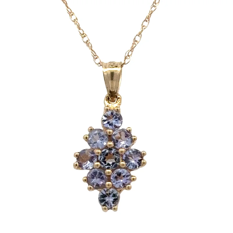 eternity ring for anniversary Tanzanite Pendant