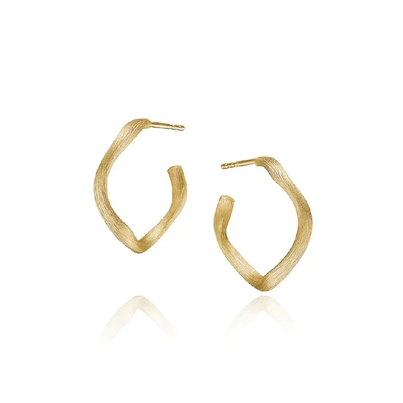 Small Vega 18K Gold Hoops