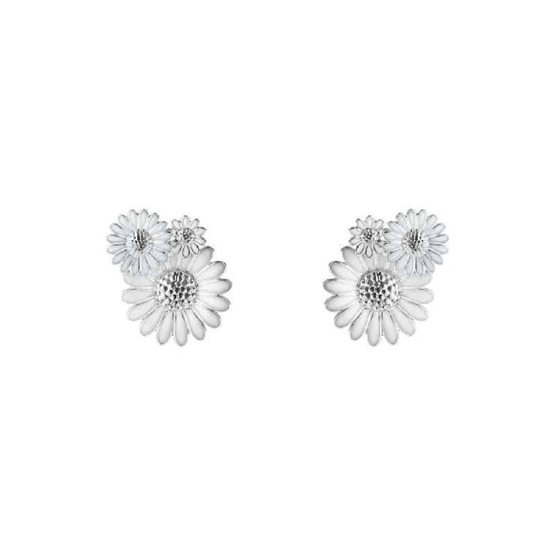 Daisy x Stine Goya White Silver Studs