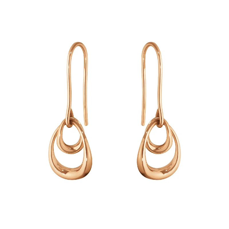 delicate pearl bracelet Offspring 18K Rose Gold Earrings
