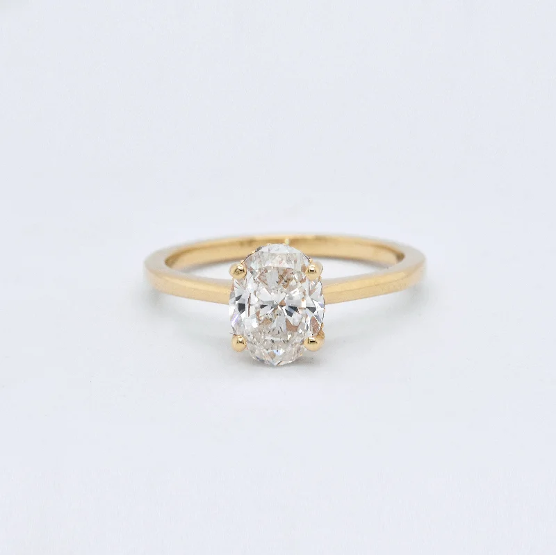 Marjorie Oval Engagement Ring Setting