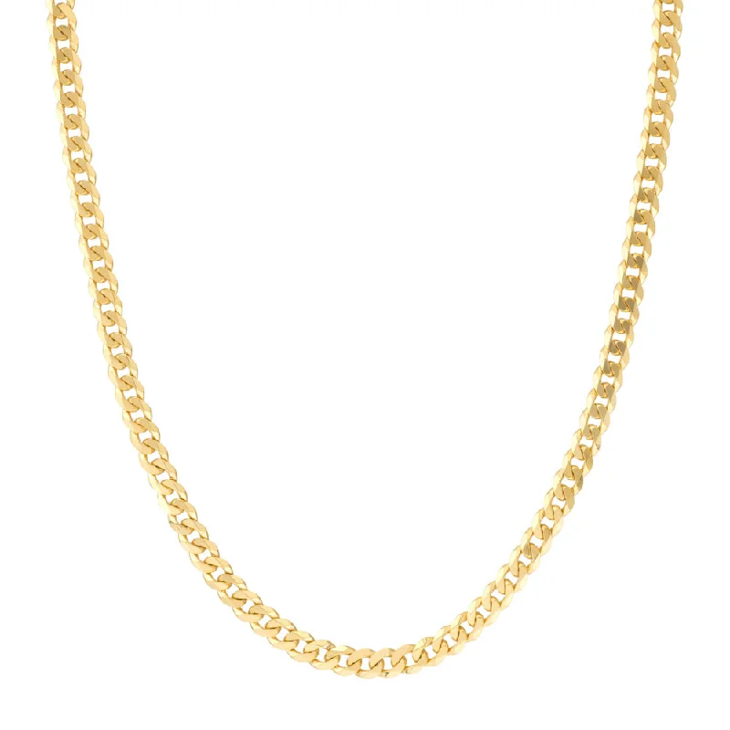 silver rope chain men 14k Gold Cuban Chain, 22"