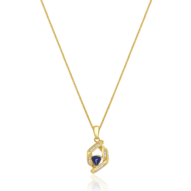 handmade coin pendant necklace 18 Karat Yellow Gold Tanzanite and Diamond Wrap Necklace handmade coin pendant necklace 18 Karat Yellow Gold Tanzanite and Diamond Wrap Necklace