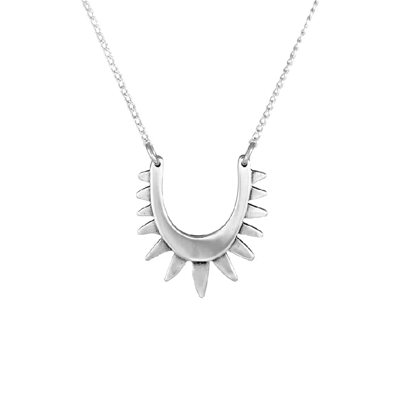 Luz Necklace Silver