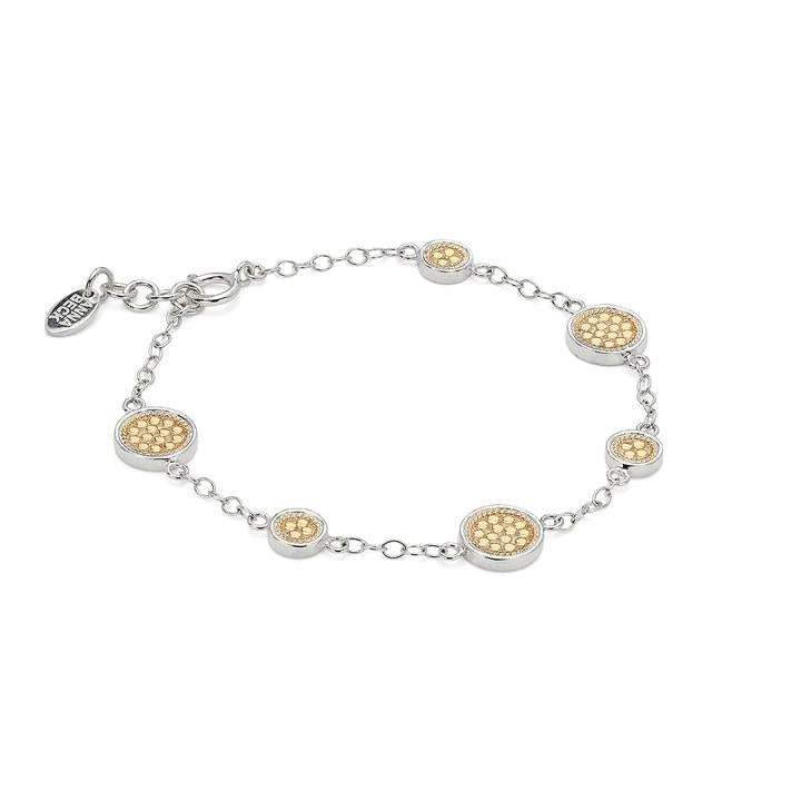 Anna Beck Classic Station Bracelet - Gold Plated