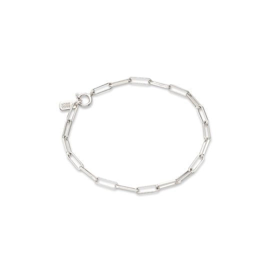 Anna Beck Elongated Box Chain Bracelet - Silver