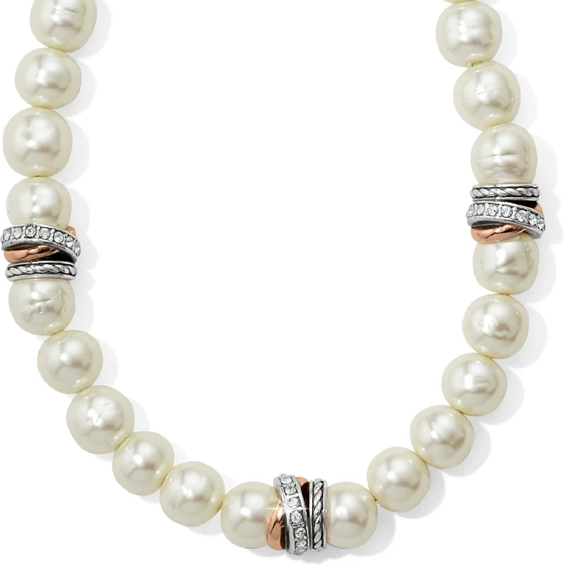 handcrafted gemstone ring women Brighton Neptune's Rings White Pearl Short Necklace handcrafted gemstone ring women Brighton Neptune's Rings White Pearl Short Necklace