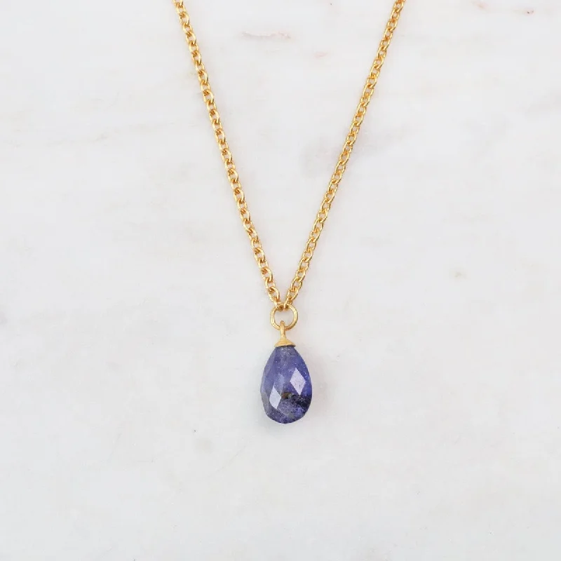adjustable moon phase bracelet Tanzanite Pendant Necklace