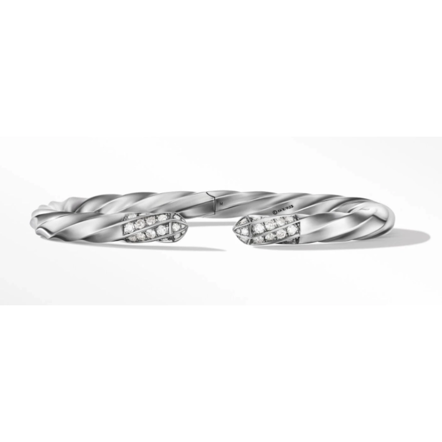 rose gold infinity bracelet David Yurman 5.5mm Cable Edge Bracelet