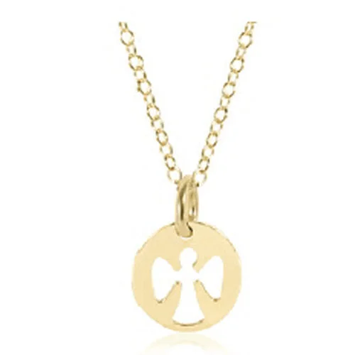 gold medallion pendant necklace enewton egirl 14" Necklace Gold - Guardian Angel Small Gold Disc gold medallion pendant necklace enewton egirl 14" Necklace Gold - Guardian Angel Small Gold Disc
