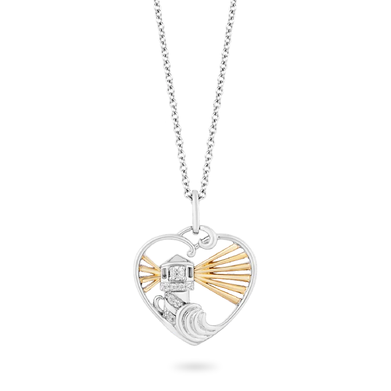 simple gold stacking rings Hallmark Fine Jewelry Lighthouse Heart Medallion in Sterling Silver & 14K Yellow Gold with Diamonds simple gold stacking rings Hallmark Fine Jewelry Lighthouse Heart Medallion in Sterling Silver & 14K Yellow Gold with Diamonds
