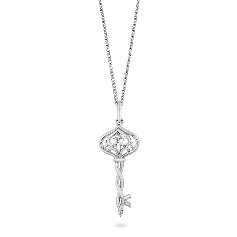sapphire engagement ring halo Hallmark Fine Jewelry Precious Lace Key Pendant in Sterling Silver with Diamonds sapphire engagement ring halo Hallmark Fine Jewelry Precious Lace Key Pendant in Sterling Silver with Diamonds