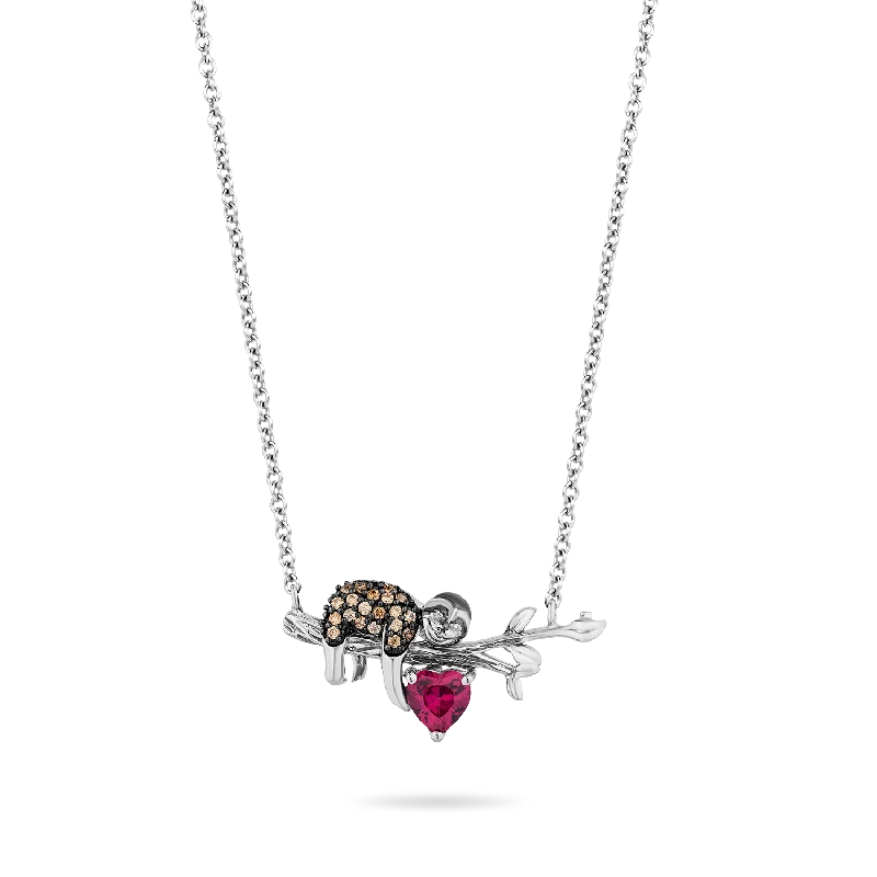 handcrafted gemstone toe ring Hallmark Fine Jewelry Sleepy Sloth Necklace in Sterling Silver with Champagne Diamonds & Created Ruby handcrafted gemstone toe ring Hallmark Fine Jewelry Sleepy Sloth Necklace in Sterling Silver with Champagne Diamonds & Created Ruby