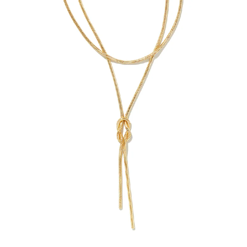 minimalist disc pendant necklace Kendra Scott Annie Y Necklace