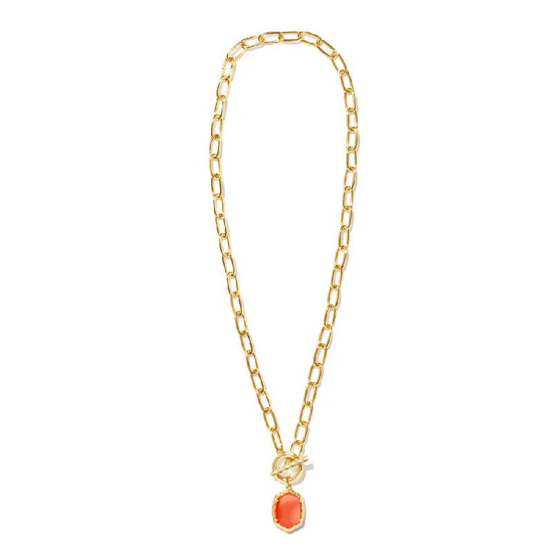 rose gold initial pendant necklace Kendra Scott Daphne Link and Chain Necklace In Coral Pink Mother Of Pearl rose gold initial pendant necklace Kendra Scott Daphne Link and Chain Necklace In Coral Pink Mother Of Pearl