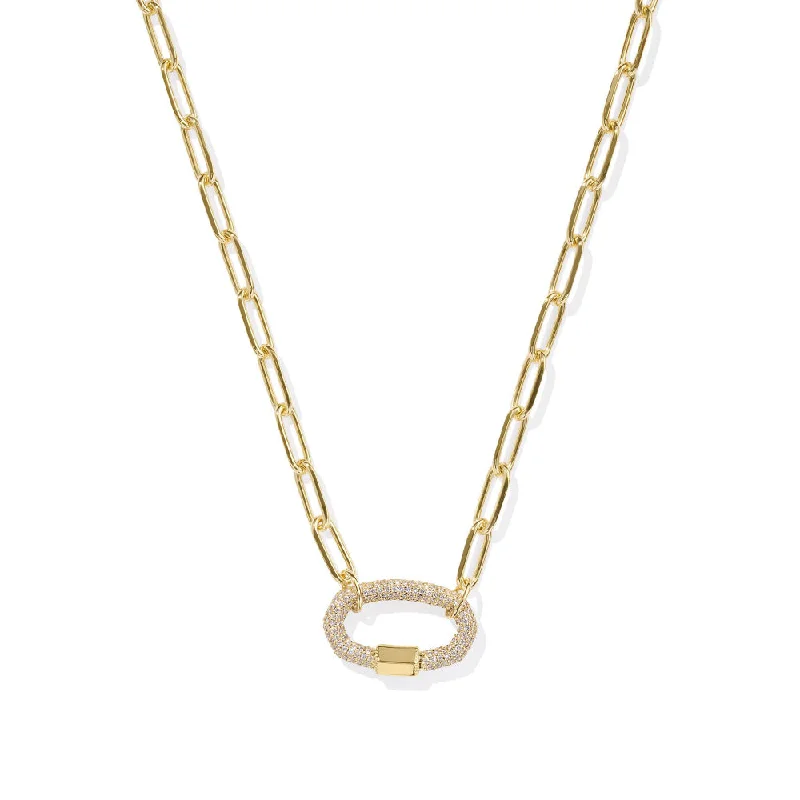 men’s braided leather bracelet Kendra Scott Emery Link and Chain Necklace