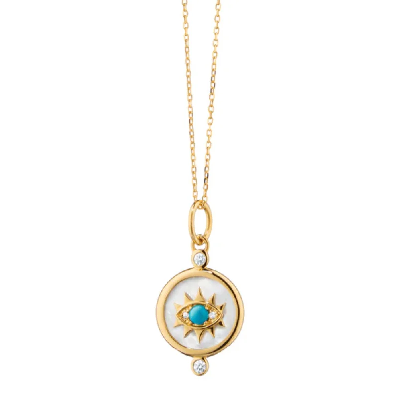 silver wave ring dainty Monica Rich Kosann 18k Mini "Protect" Evil Eye Charm Necklace silver wave ring dainty Monica Rich Kosann 18k Mini "Protect" Evil Eye Charm Necklace