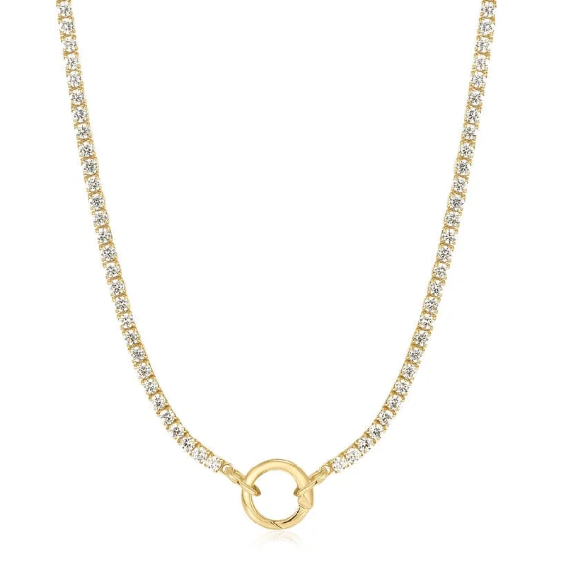 celestial zodiac sign necklace Gold Sparkle Chain Charm Connector Necklace