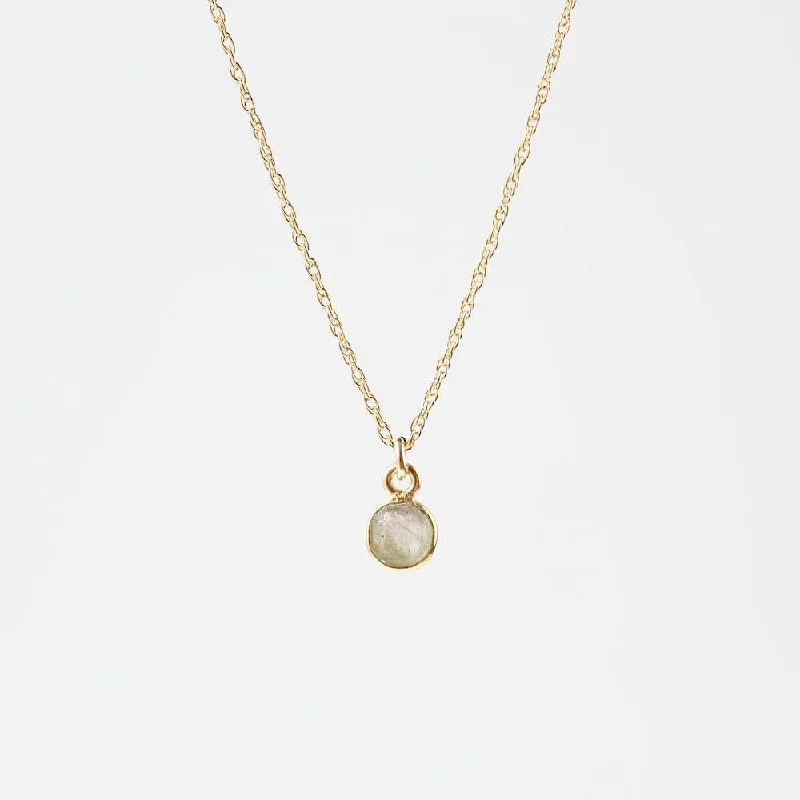 dainty butterfly pendant necklace 14k Gold Filled Chain with 6mm Bezel-Set Labradorite dainty butterfly pendant necklace 14k Gold Filled Chain with 6mm Bezel-Set Labradorite