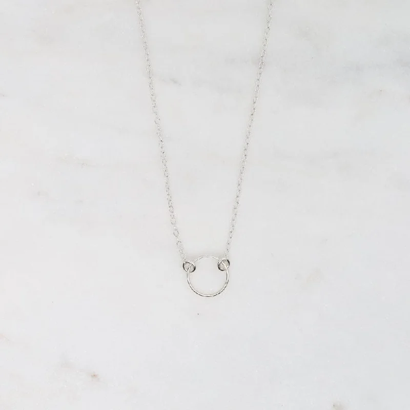 bold chunky cocktail ring Sterling Silver A Little Karma Necklace