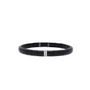 Roberto Demeglio 18K White Gold Black Matte Ceramic Bracelet with Diamonds