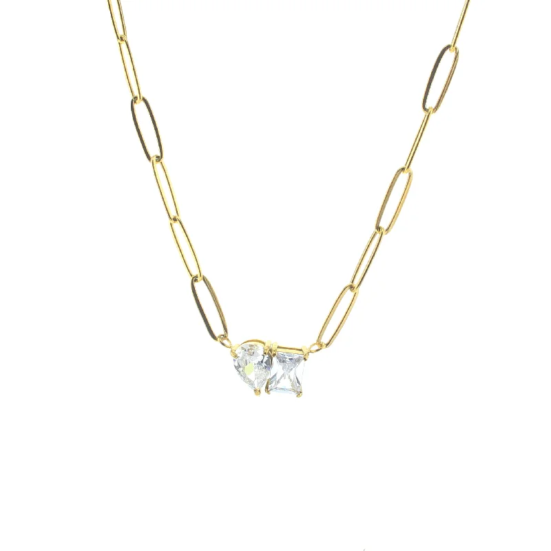 dainty cherry blossom ring Waterproof Presley Necklace