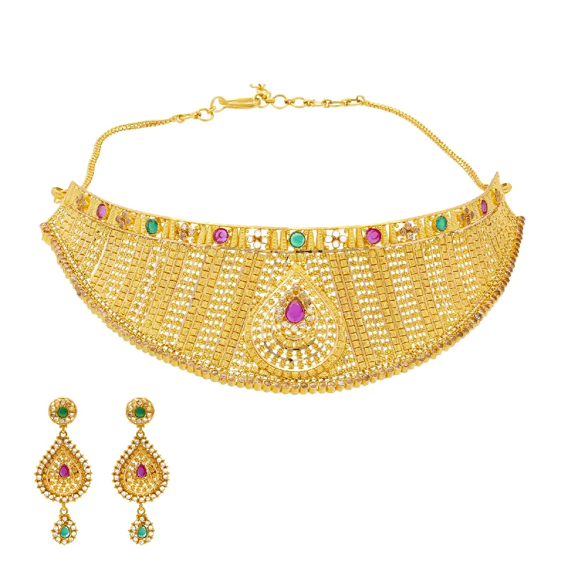 dainty snake ring gold 22K Yellow Gold Choker Necklace Set w/ Emeralds & Rubies (61.6gm) dainty snake ring gold 22K Yellow Gold Choker Necklace Set w/ Emeralds & Rubies (61.6gm)
