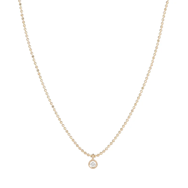 rose gold feather earrings Diamond Dust Necklace