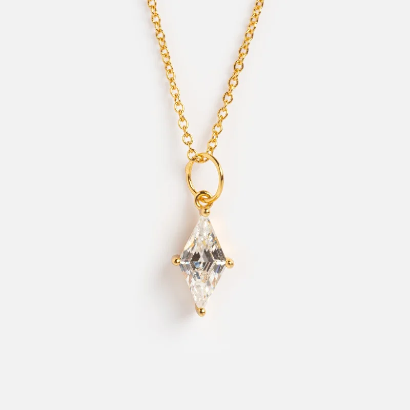 silver moon phase pendant Elsa Necklace