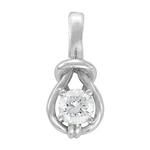 delicate heart stud earrings Fashion Diamond Pendant
