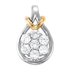 dainty opal nose ring Fashion Diamond Pendant