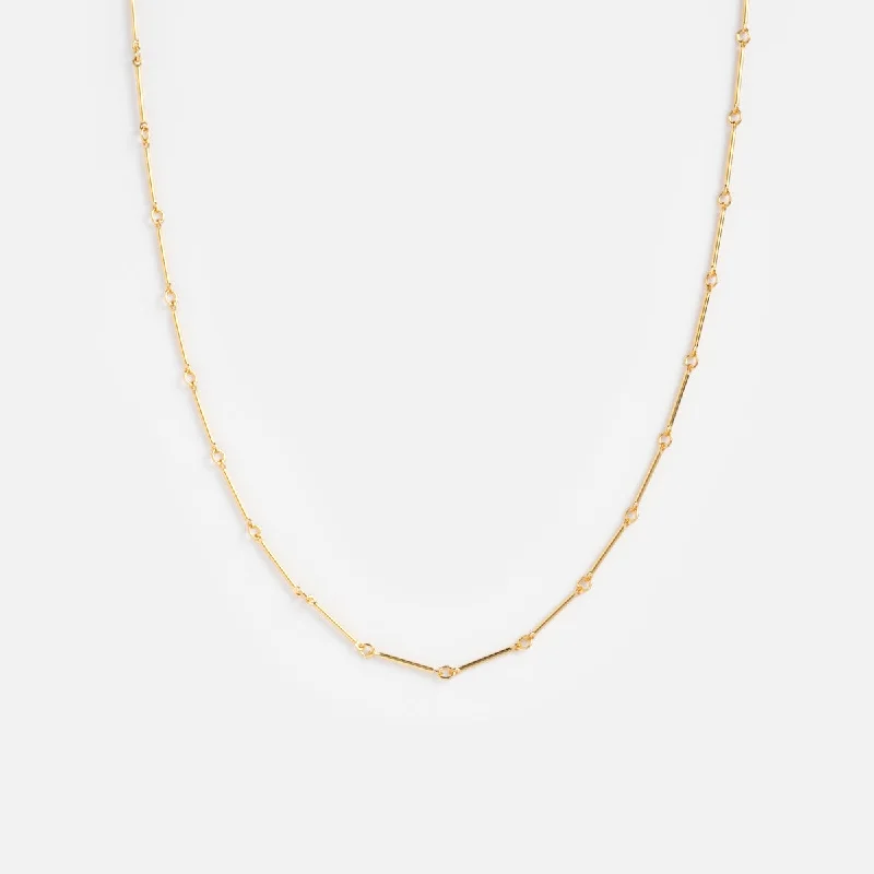 handcrafted gemstone pendant Gia Chain Necklace
