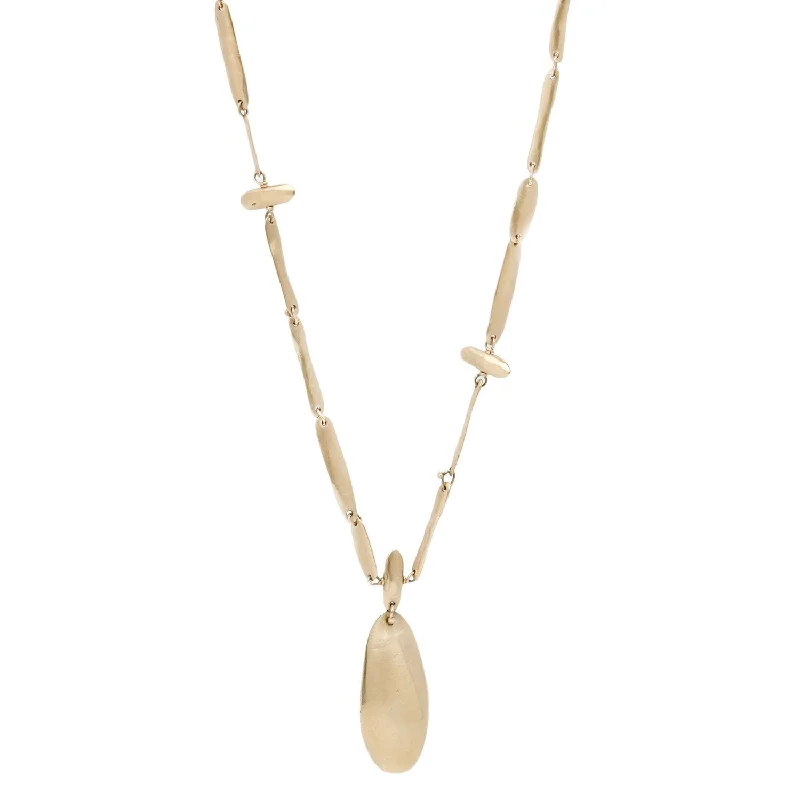 real smoky quartz pendant Gold Rosary Necklace