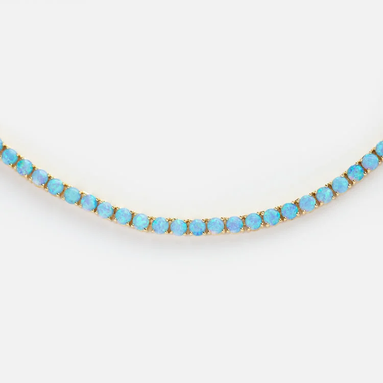 unique square diamond ring Grand Heiress Tennis Necklace