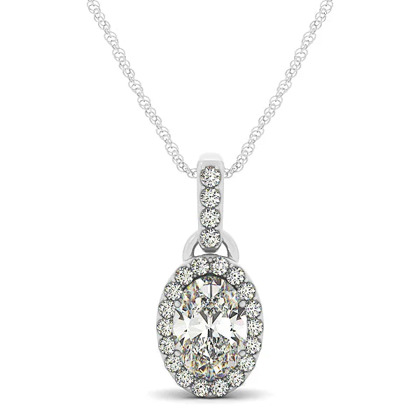 butterfly pendant necklace delicate Halo Diamond Pendant