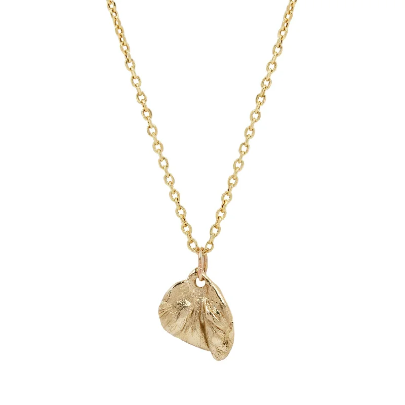 vintage-style filigree bracelet IV Gold Shard Pendant Necklace