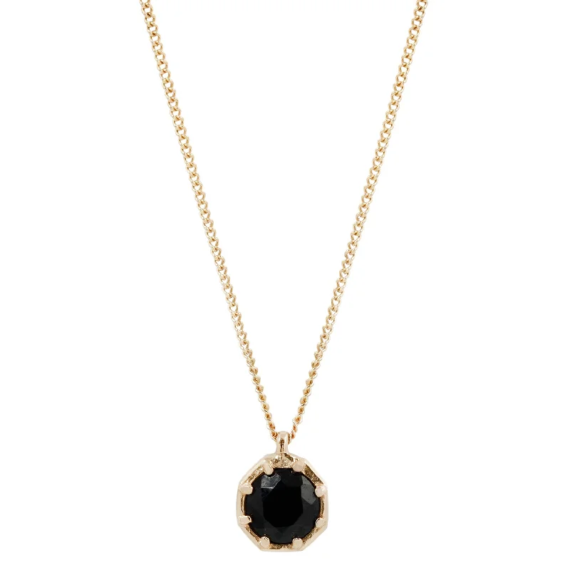 custom star sign necklace Spinel Octagon Necklace