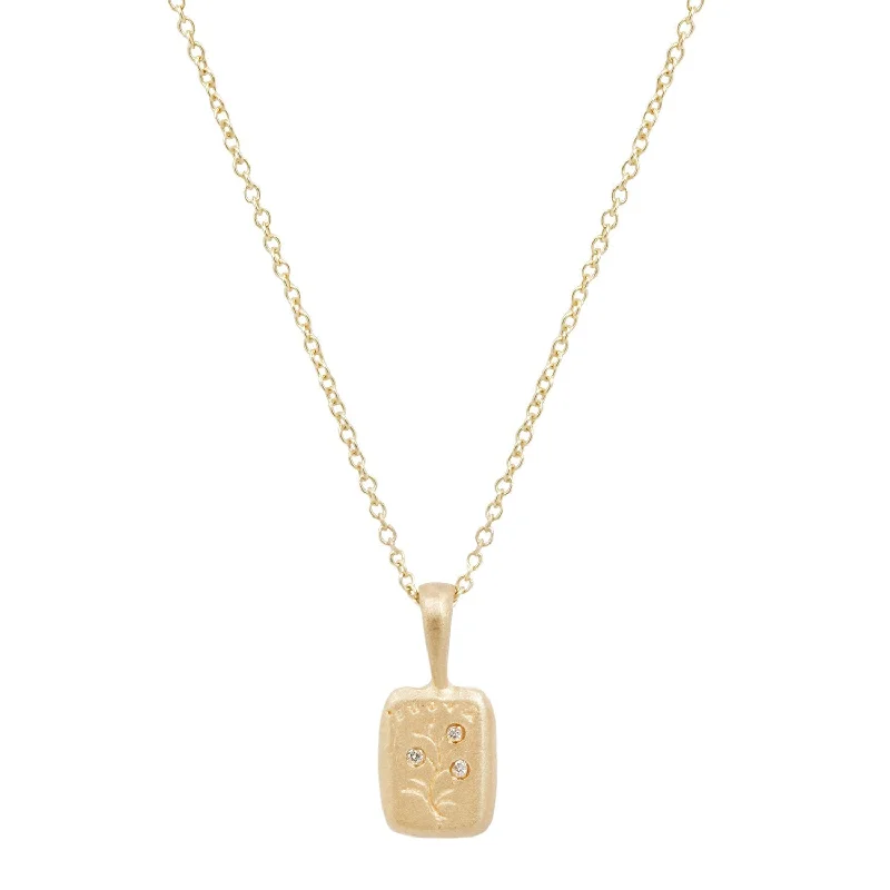 thin gold wedding band women Roses To You Necklace
