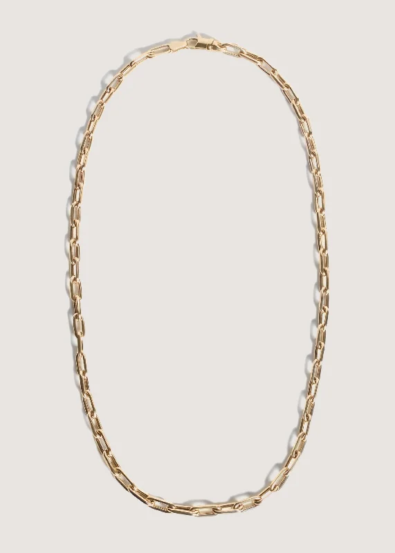 real jade bangle bracelet Mia Link Chain Necklace