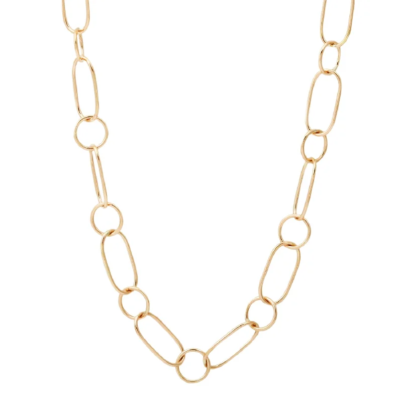 celestial lunar eclipse pendant Oval and Round Chain Necklace