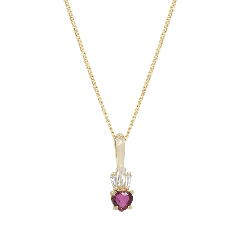 14k gold nose ring hoop Sacred Heart Necklace